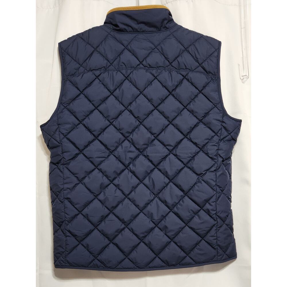 MIZZEN+MAIN Belmont Quilted Vest Men's Size XL Navy Solid NWT - Picture 2 of 12